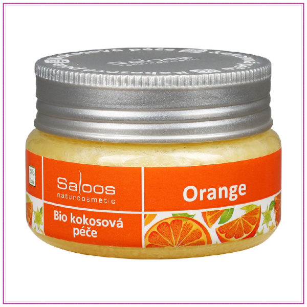 Bio kokosová péče Saloos Orange poskytne vaší pokožce intenzivní hydrataci a zároveň jí dodá zářivý vzhled.